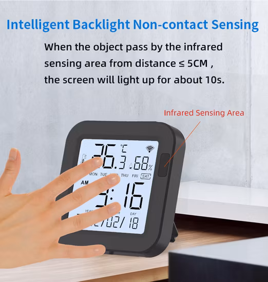 リモコン テレビリモコン 温湿度センサー付きスマート IR リモコン